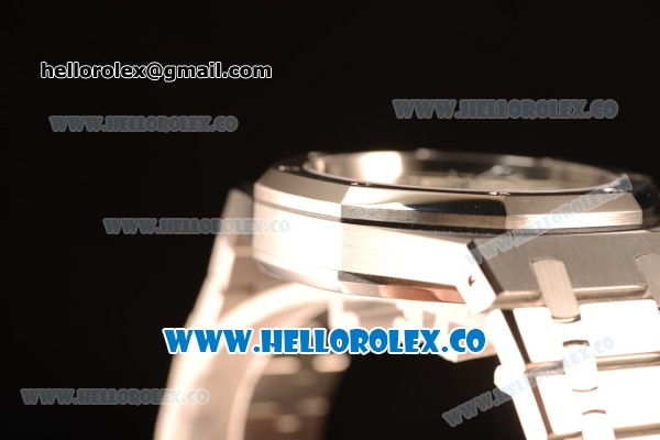 Audemars Piguet Royal Oak 41mm Clone AP 3120 All Steel White Dial 15400ST.OO.1220ST.02 - Click Image to Close